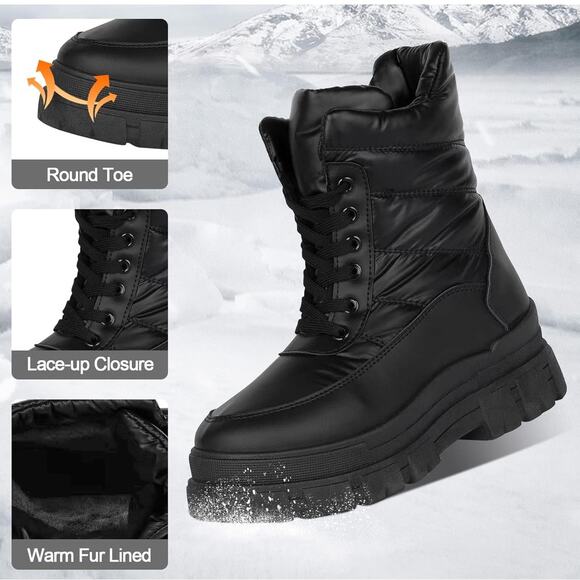 Stylish Waterproof Winter Boots for Women – Comfort Meets Functionality! - Picture 3 of 10